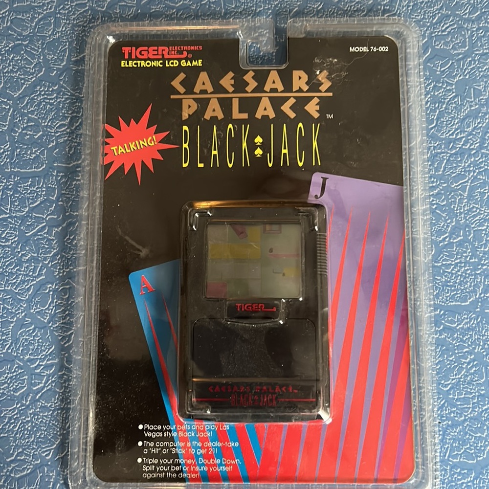LOT 3 Vintage 1994 Tiger Electronics Games Sudoku Caesar Palace Black Ja… - Picture 4 of 9